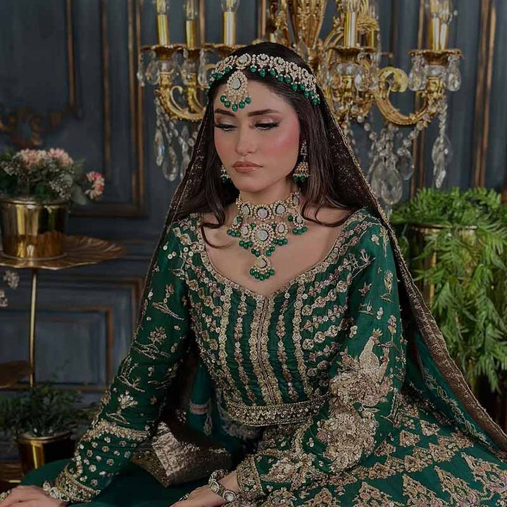 ZEENAT KUNDAN POLKI BRIDAL SET