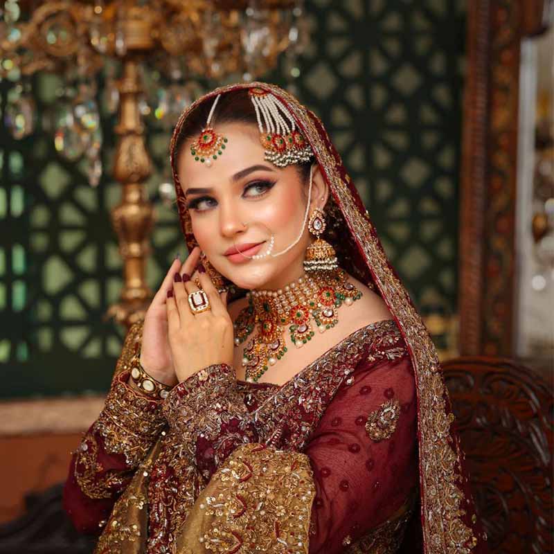 NURTAJ RING RED/ MAROON