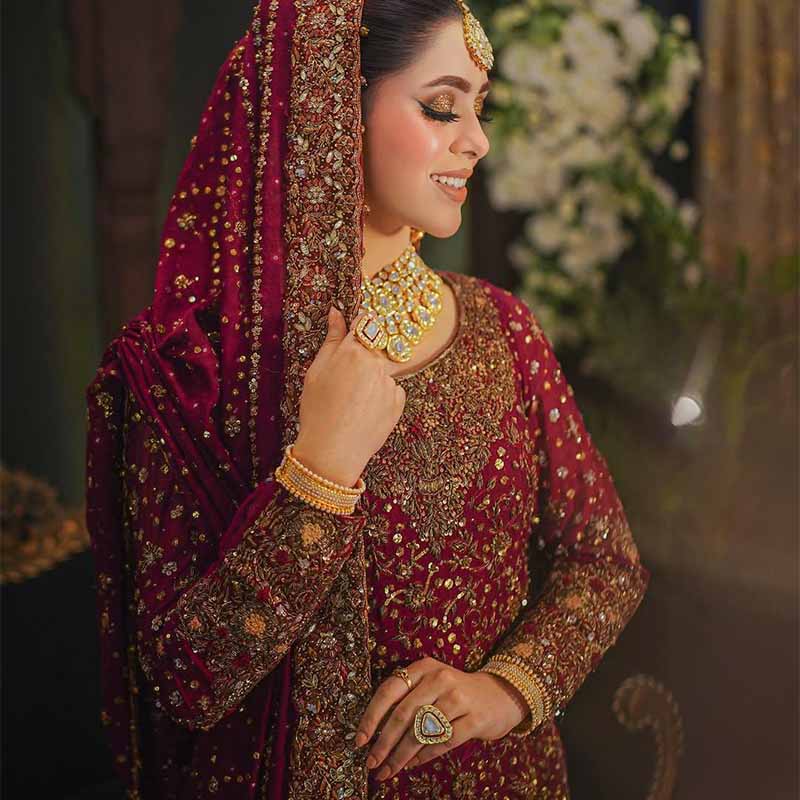 NURTAJ RING RED/ MAROON