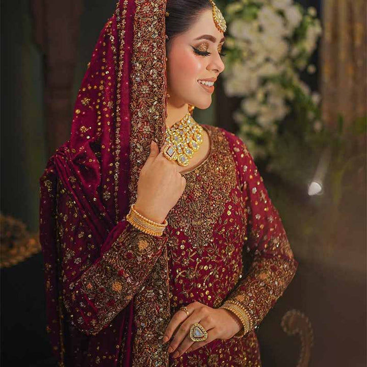 NURTAJ RING RED/ MAROON
