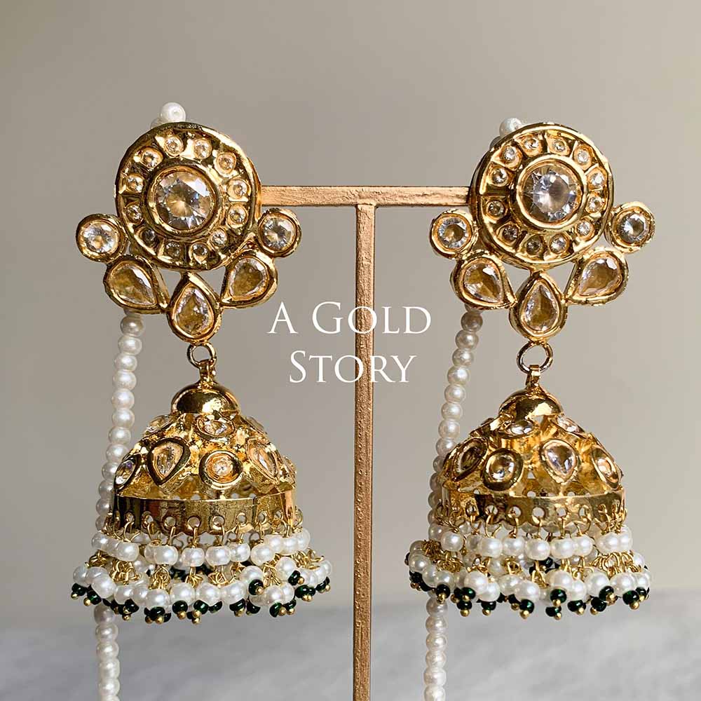 GULBADAB BEGUM KUNDAN POLKI BRIDAL SET