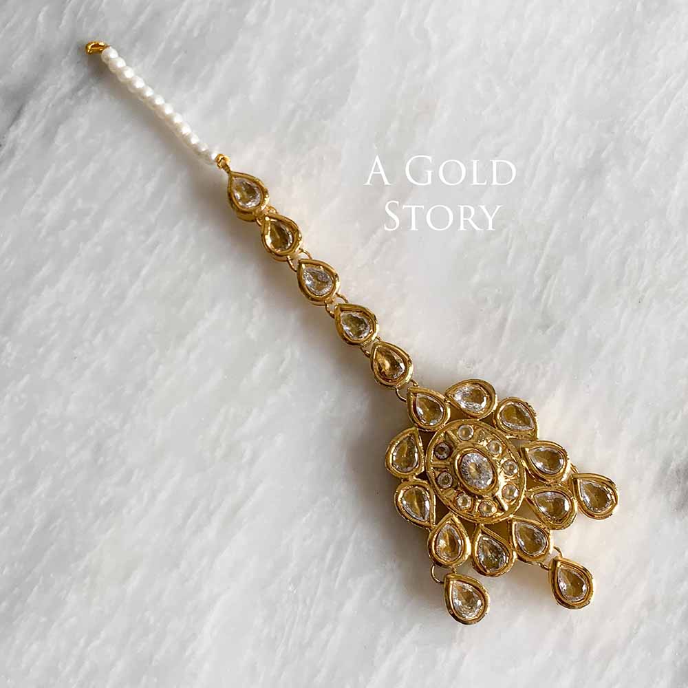 GULBADAB BEGUM KUNDAN POLKI BRIDAL SET