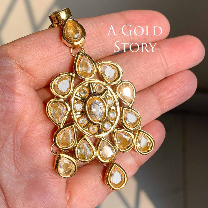 GULBADAB BEGUM KUNDAN POLKI BRIDAL SET