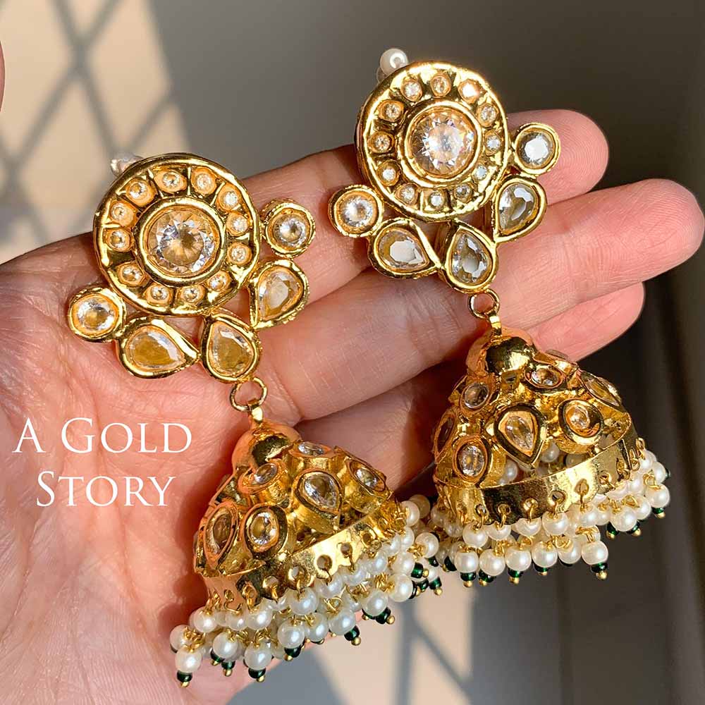 GULBADAB BEGUM KUNDAN POLKI BRIDAL SET