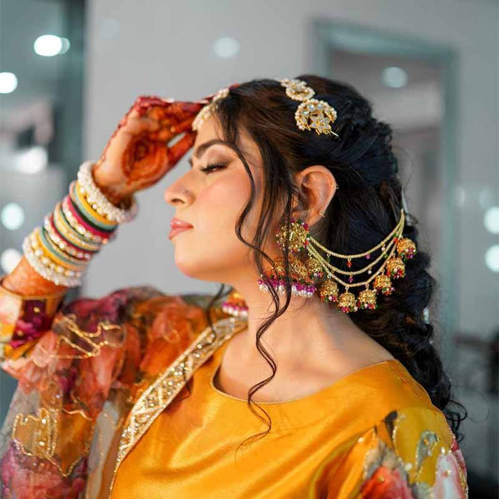 MEHNDI KE RANG BANGLES SET