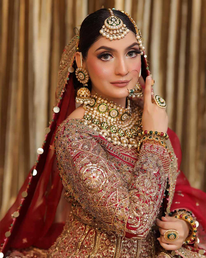 KARISA KUNDAN RING EMERALD GREEN