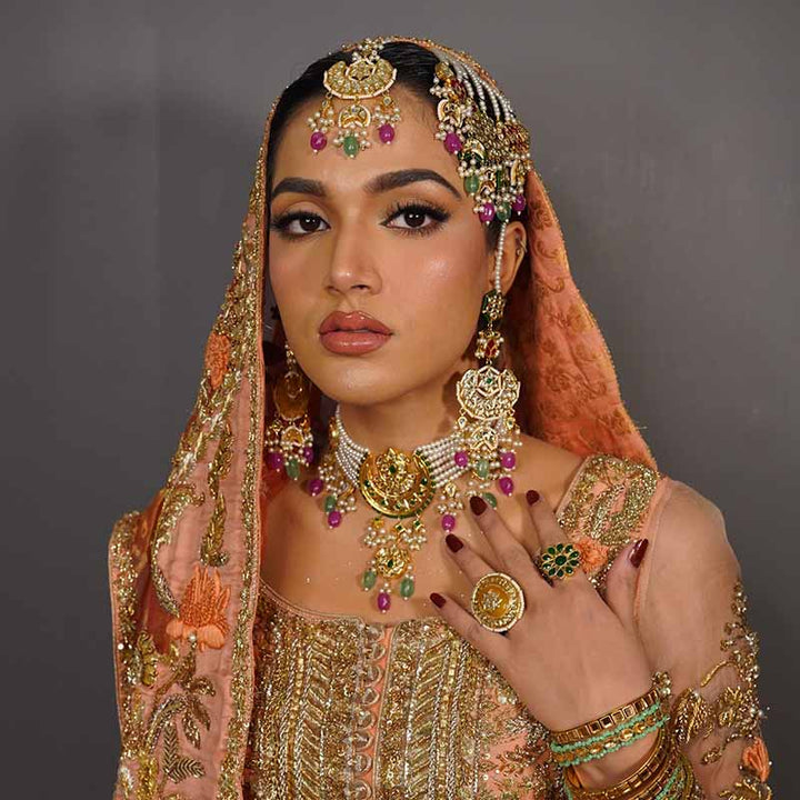 KARISA KUNDAN RING YELLOW