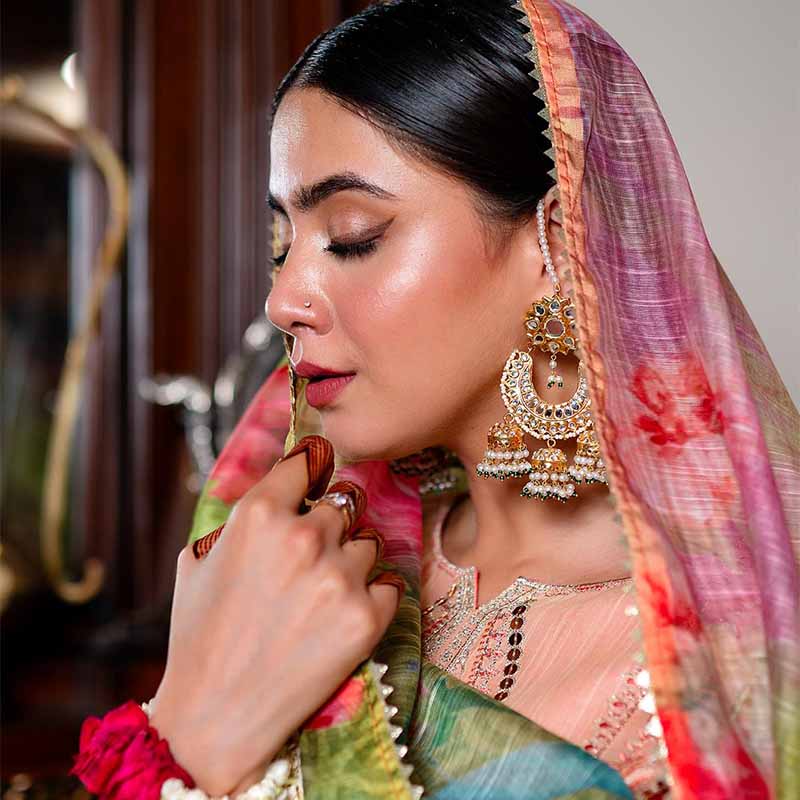 SAJJO EARRINGS AND TIKKA
