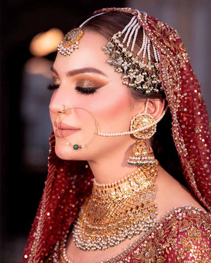 SAJJO KUNDAN SET MINI (MAKE TO ORDER)