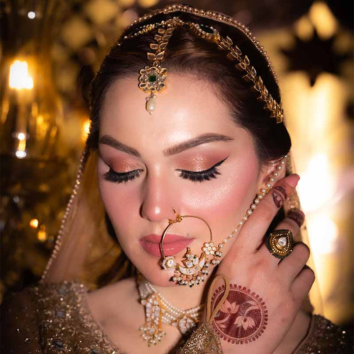LARAIB SHEESHPHOOL RED