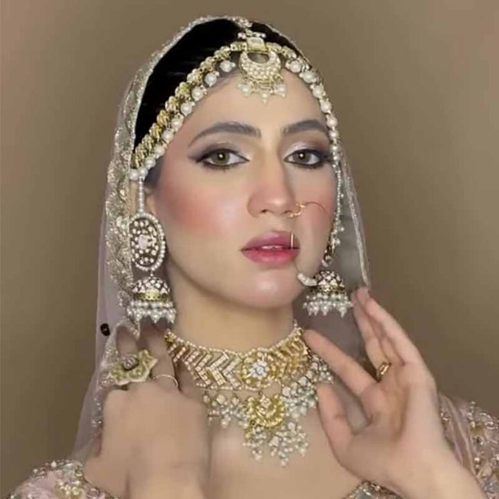 MAHIRA KUNDAN BRIDAL SET