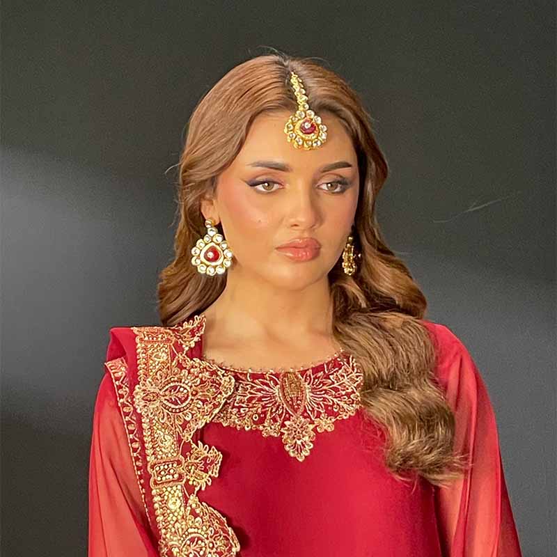 BAREEA KUNDAN BRIDAL CHOKER SET