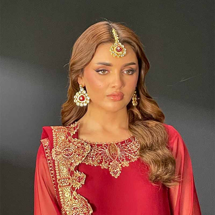 BAREEA KUNDAN BRIDAL CHOKER SET