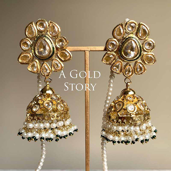 MALIKA JAHAN KUNDAN POLKI BRIDAL SET