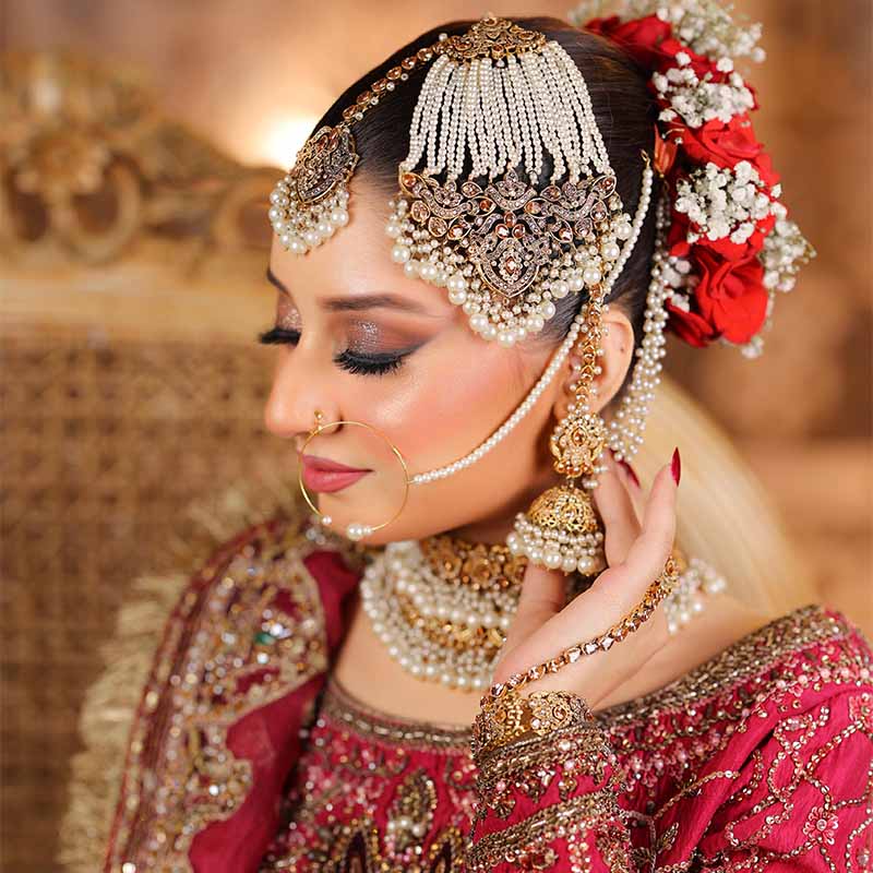 CHANDARMUKHI POLKI BRIDAL SET
