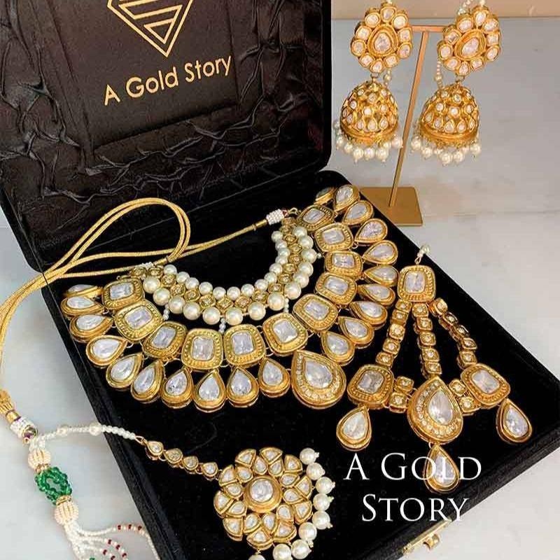 GUL-E-RANA SET - A GOLD STORY