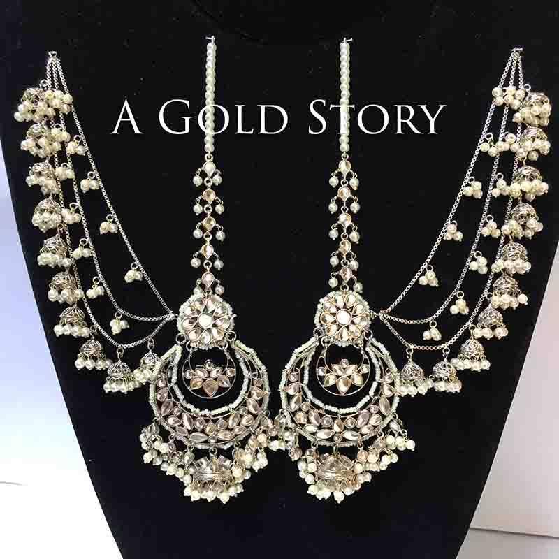 SHAISTA EARRINGS SILVER - A GOLD STORY