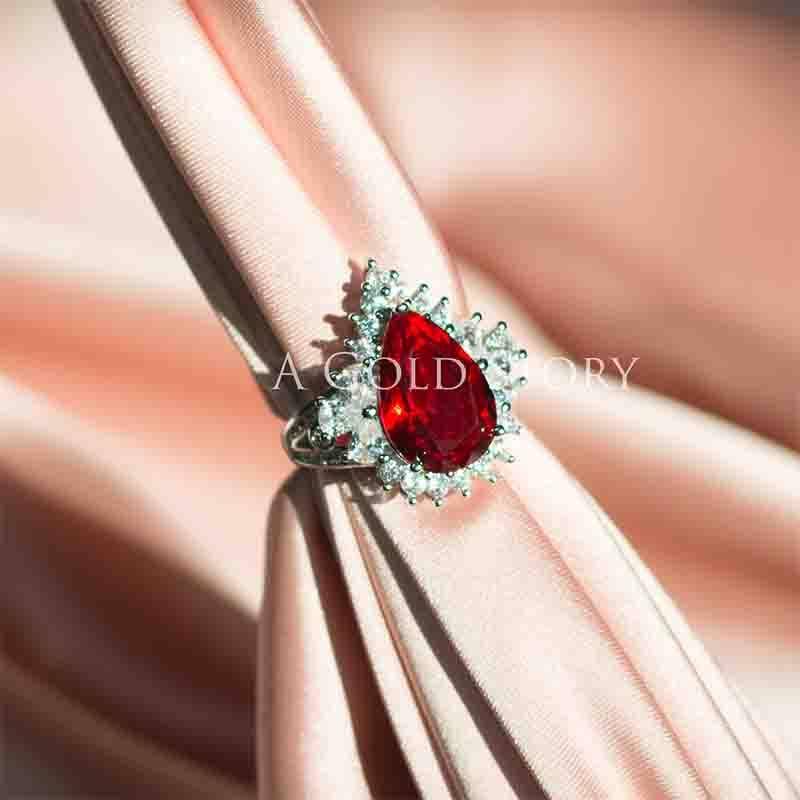 DAHLIA S925 RING - A GOLD STORY