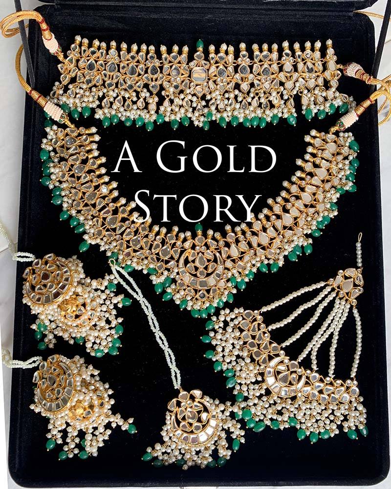 PAKEEZA BRIDAL SET - A GOLD STORY