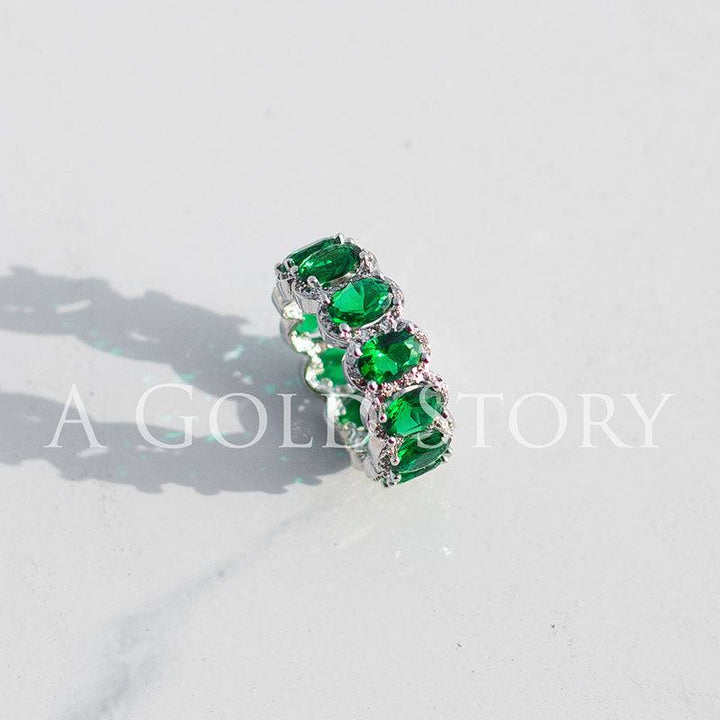 ECE RING GREEN - A GOLD STORY
