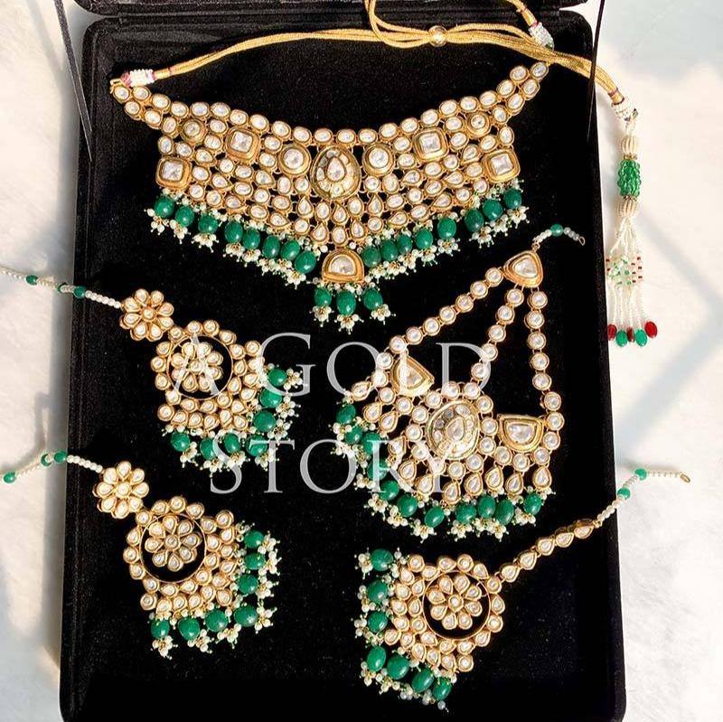 HUSN-E-JAHAN BRIDAL SET - A GOLD STORY