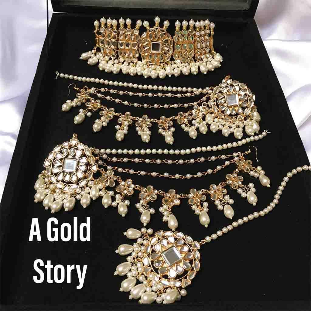 GHUNCHA BRIDAL SET - A GOLD STORY