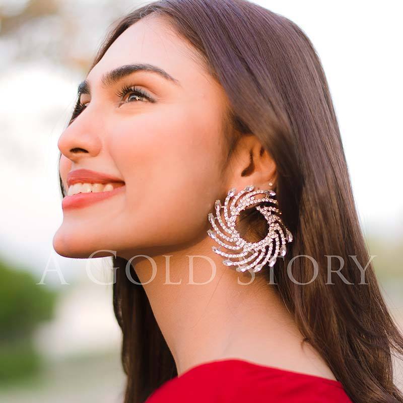 CHIARA EARRINGS SILVER - A GOLD STORY