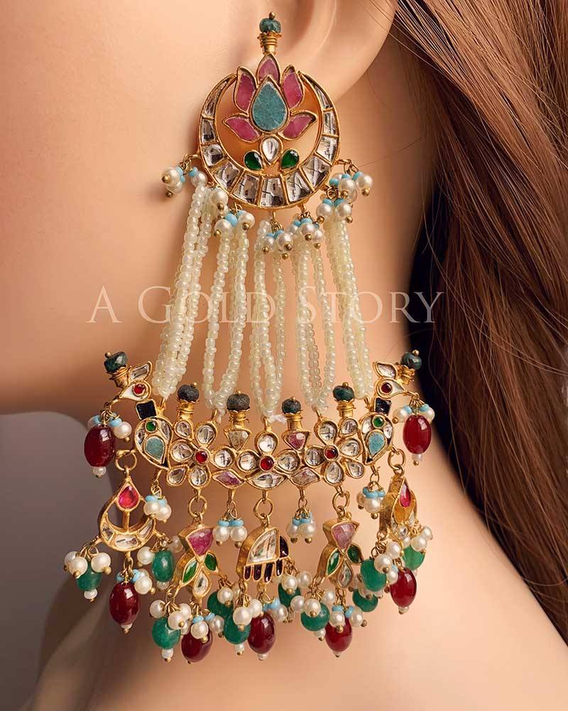 MAHNOOR EARRINGS (Make to Order) - A GOLD STORY