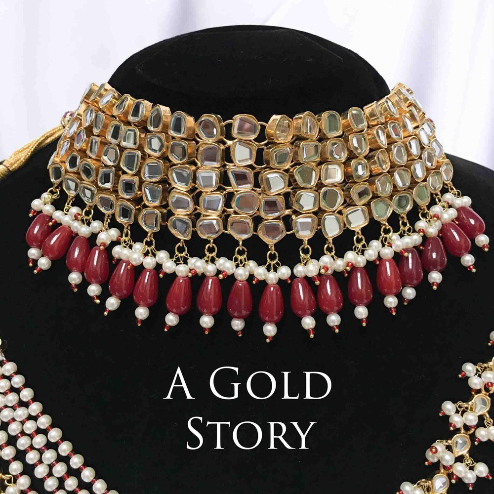 ARZOO  BRIDAL SET - A GOLD STORY