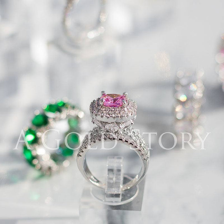 DANY S925 RING PINK - A GOLD STORY