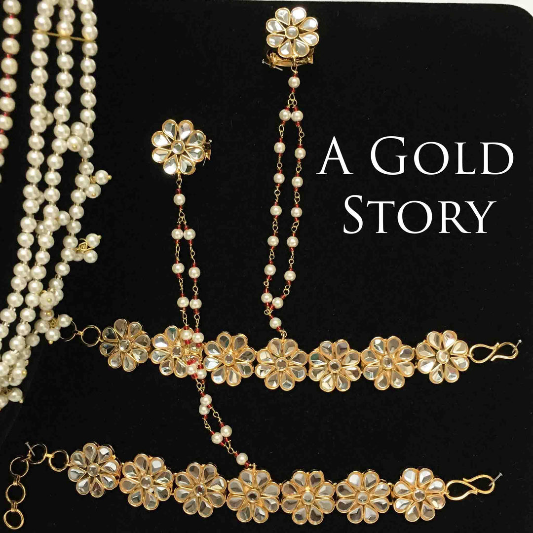 ARZOO  BRIDAL SET - A GOLD STORY