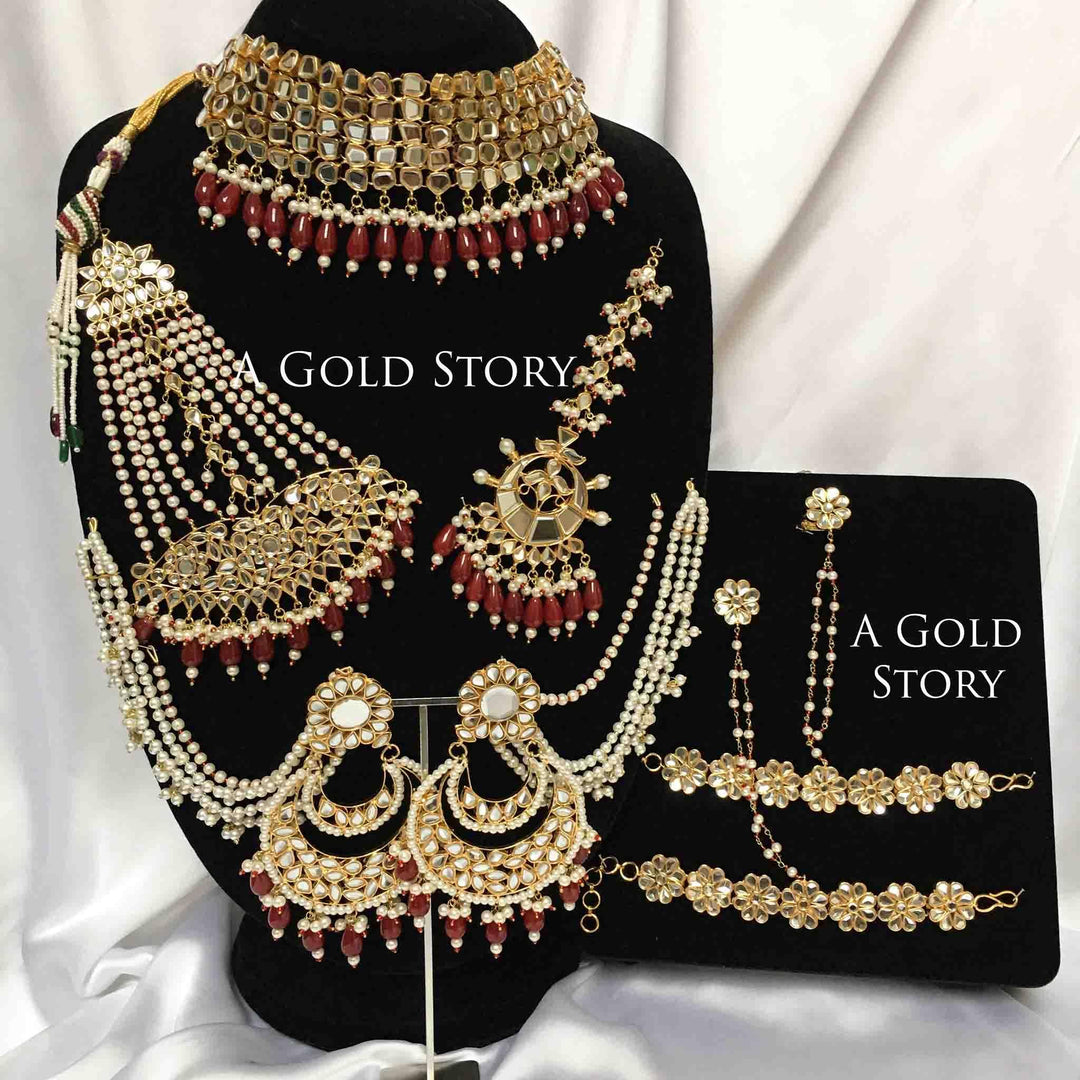ARZOO  BRIDAL SET - A GOLD STORY