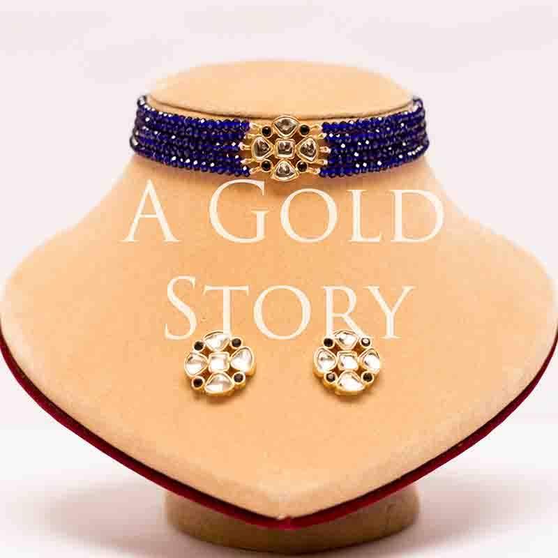 GHALIB SET BLUE - A GOLD STORY