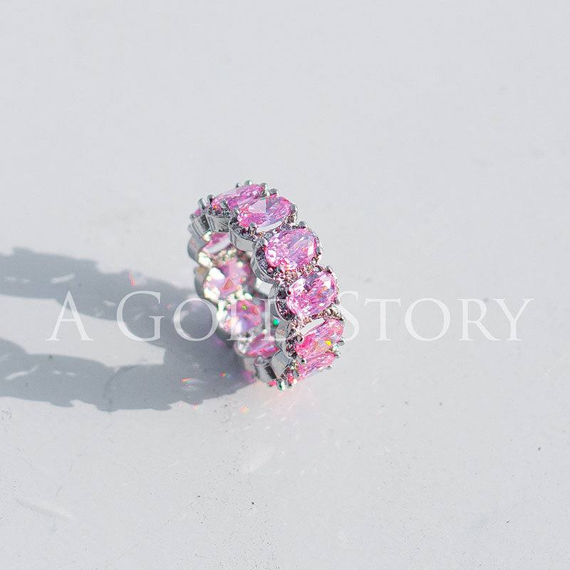 ECE RING PINK - A GOLD STORY
