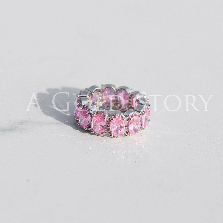 ECE RING PINK - A GOLD STORY