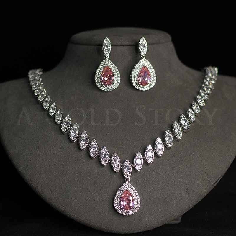 GENELIA SET PINK - A GOLD STORY