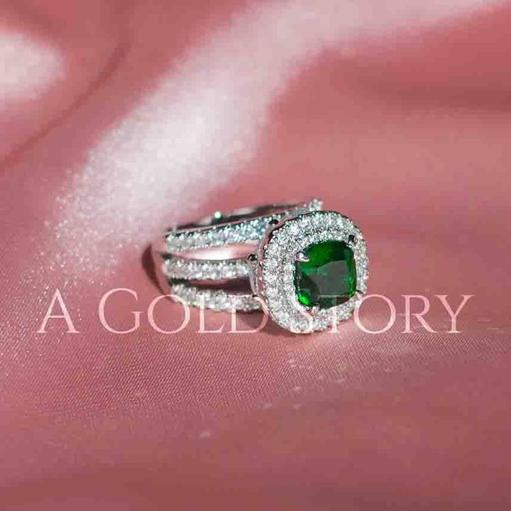 DANY S925 RING GREEN - A GOLD STORY