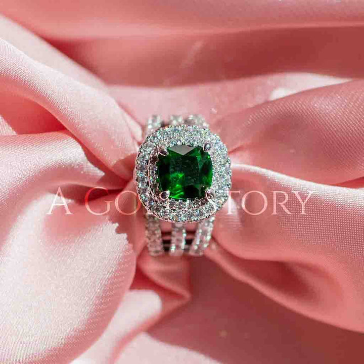 DANY S925 RING GREEN - A GOLD STORY