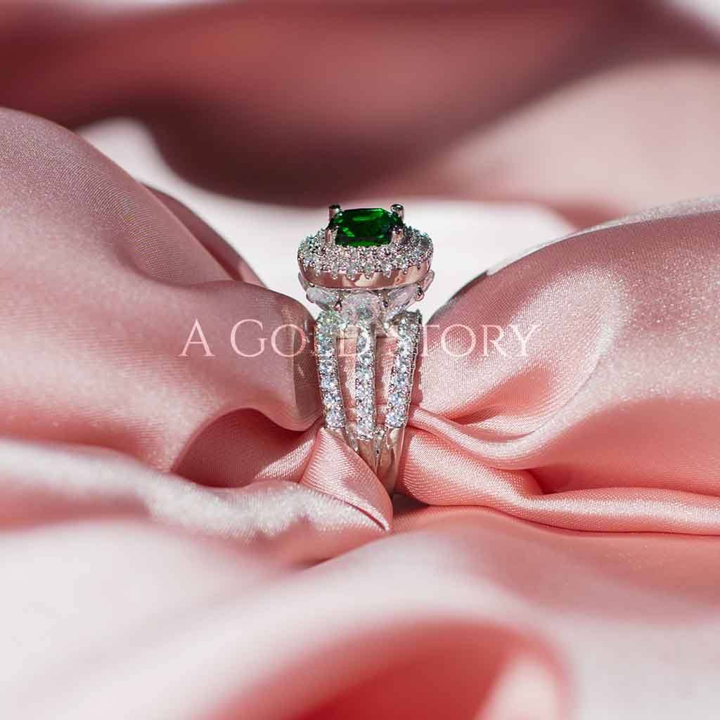 DANY S925 RING GREEN - A GOLD STORY