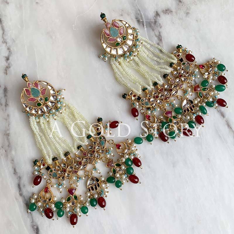 MAHNOOR EARRINGS - A GOLD STORY